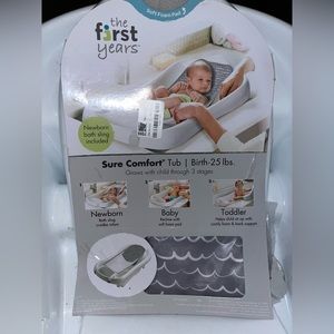 BRAND NEW The First Years Sure Comfort Deluxe Newborn to Toddler Tub